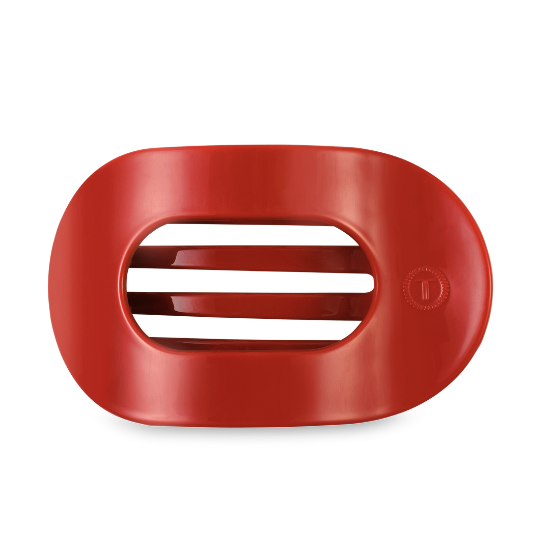 TELETIES FLAT ROUND HAIR CLIP RED CARPET READY