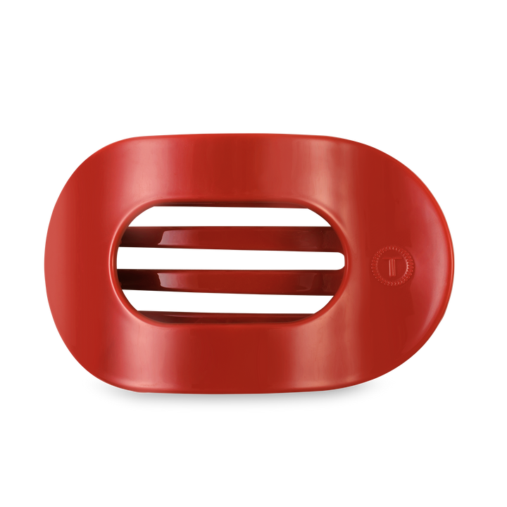 TELETIES FLAT ROUND HAIR CLIP RED CARPET READY