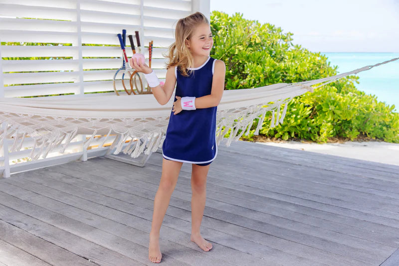 NANTUCKET NAVY TAFFY TENNIS DRESS