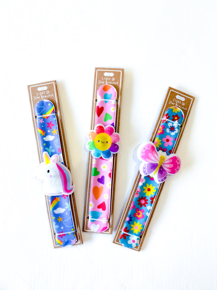 Girl Light-Up Slap Bracelet – Fun LED Bracelet for Kids | Walker Boutique