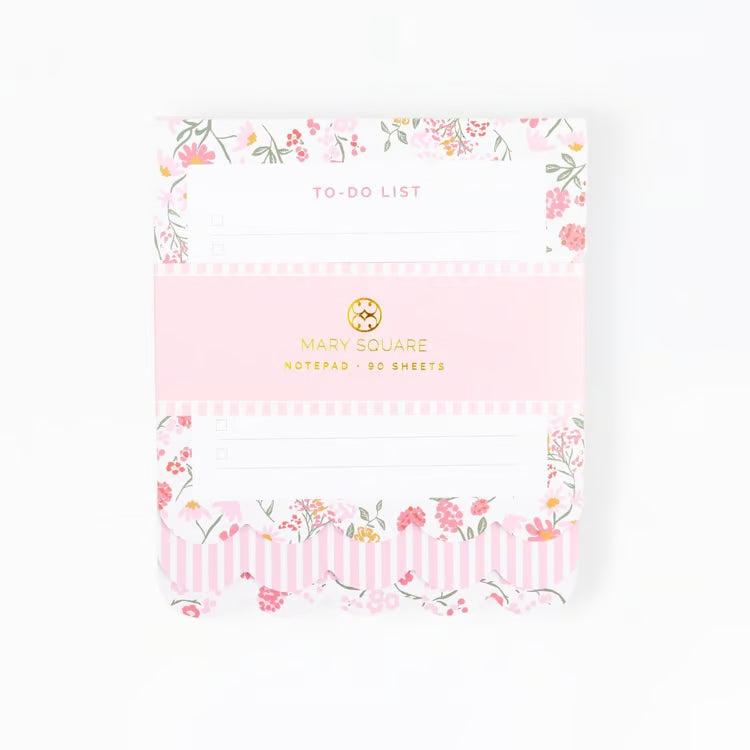 Petal Charm Pink 3 Tier Notepad