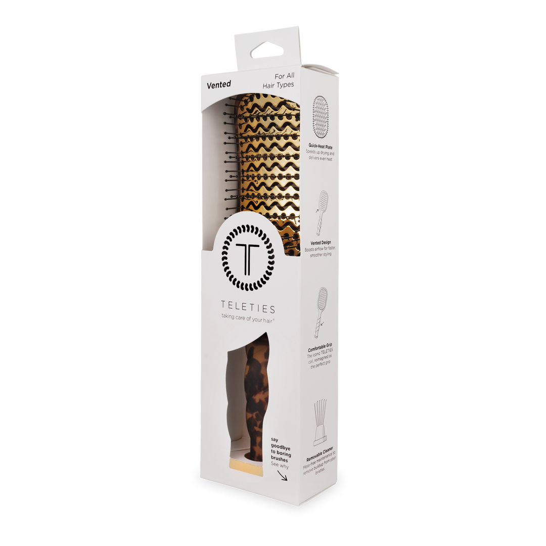 TORTOISE VENTED HAIR BRUSH