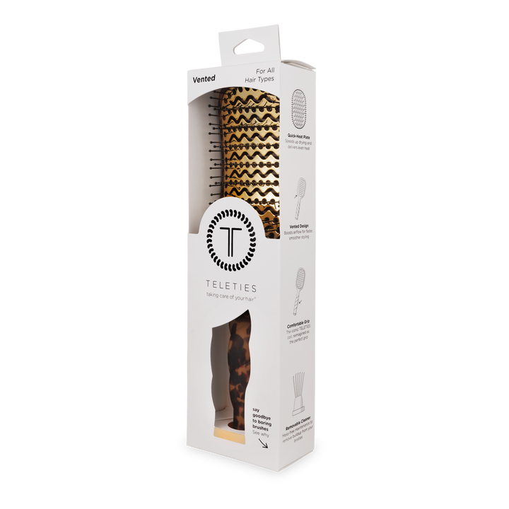 TORTOISE VENTED HAIR BRUSH