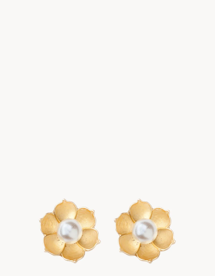 BLOOM/MAGNOLIA FLOWER SEA LA VIE EARRINGS