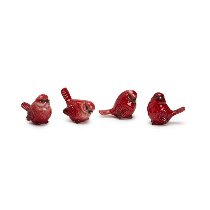 RED CARDINAL FIGURINE