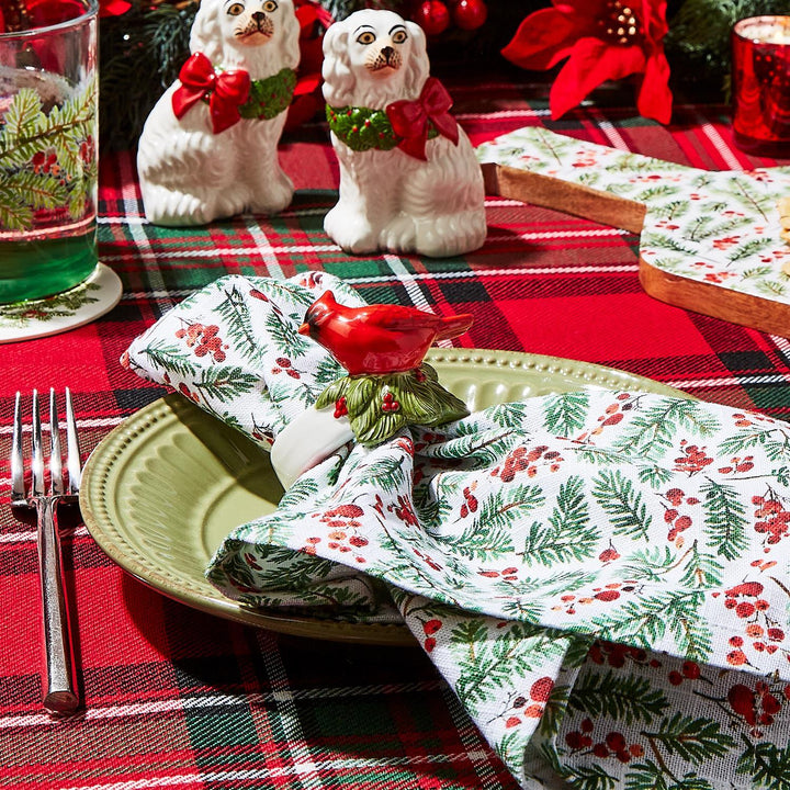 MERRY TRADITIONS CLOTH NAPKINS SET