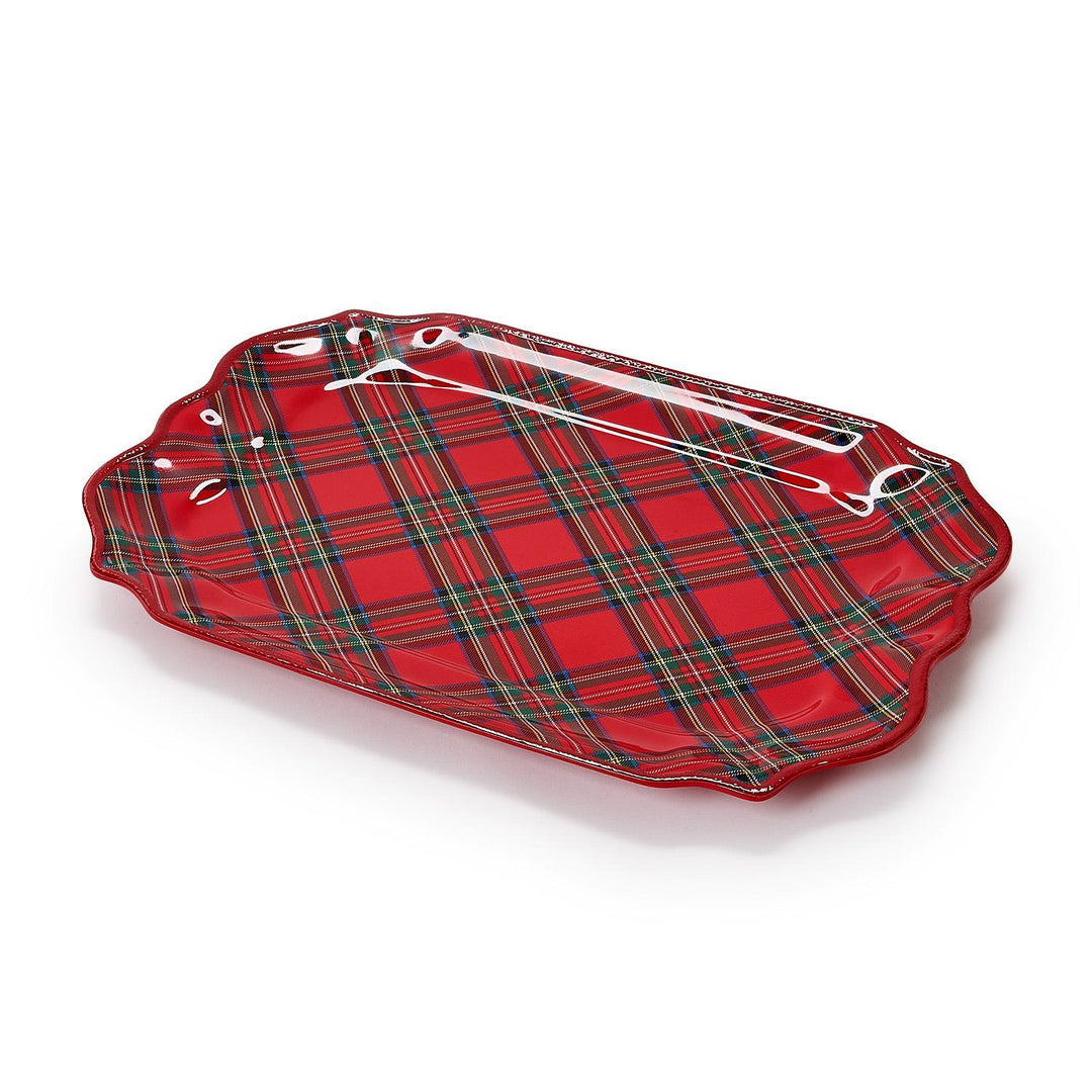 TARTAN TRADITIONS MELAMINE PLATTER