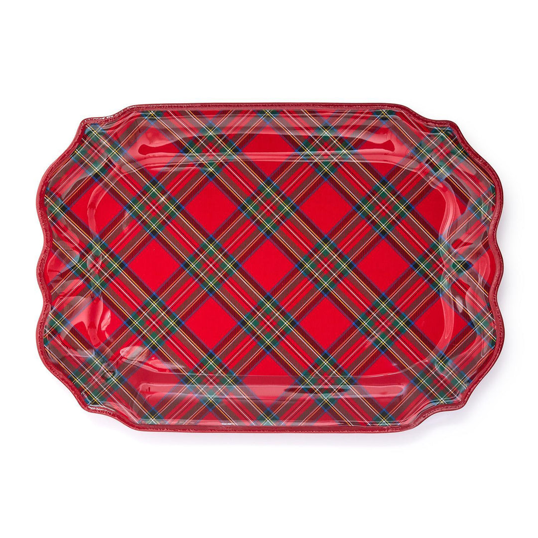 TARTAN TRADITIONS MELAMINE PLATTER