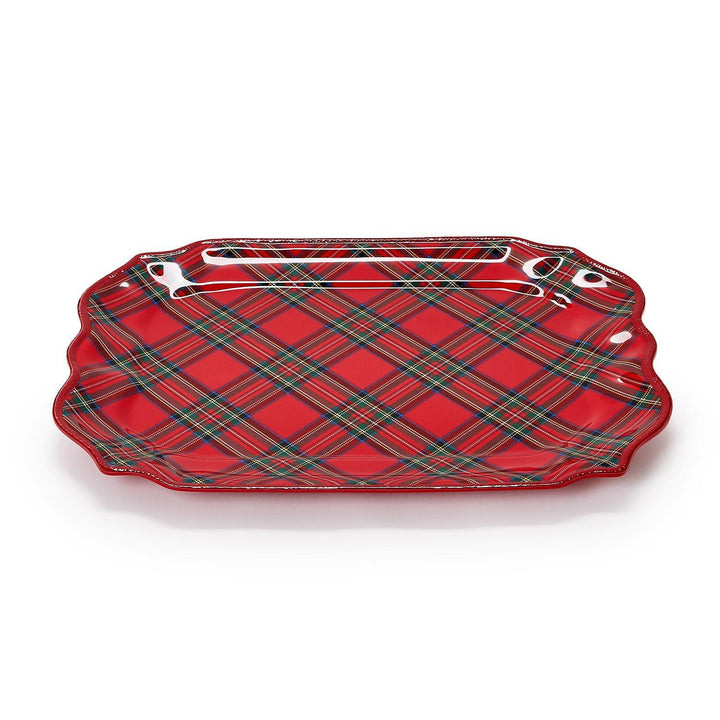 TARTAN TRADITIONS MELAMINE PLATTER
