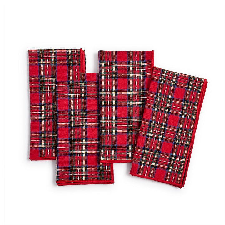 TARTAN TRADITIONS CLOTH NAPKINS SET OF 4