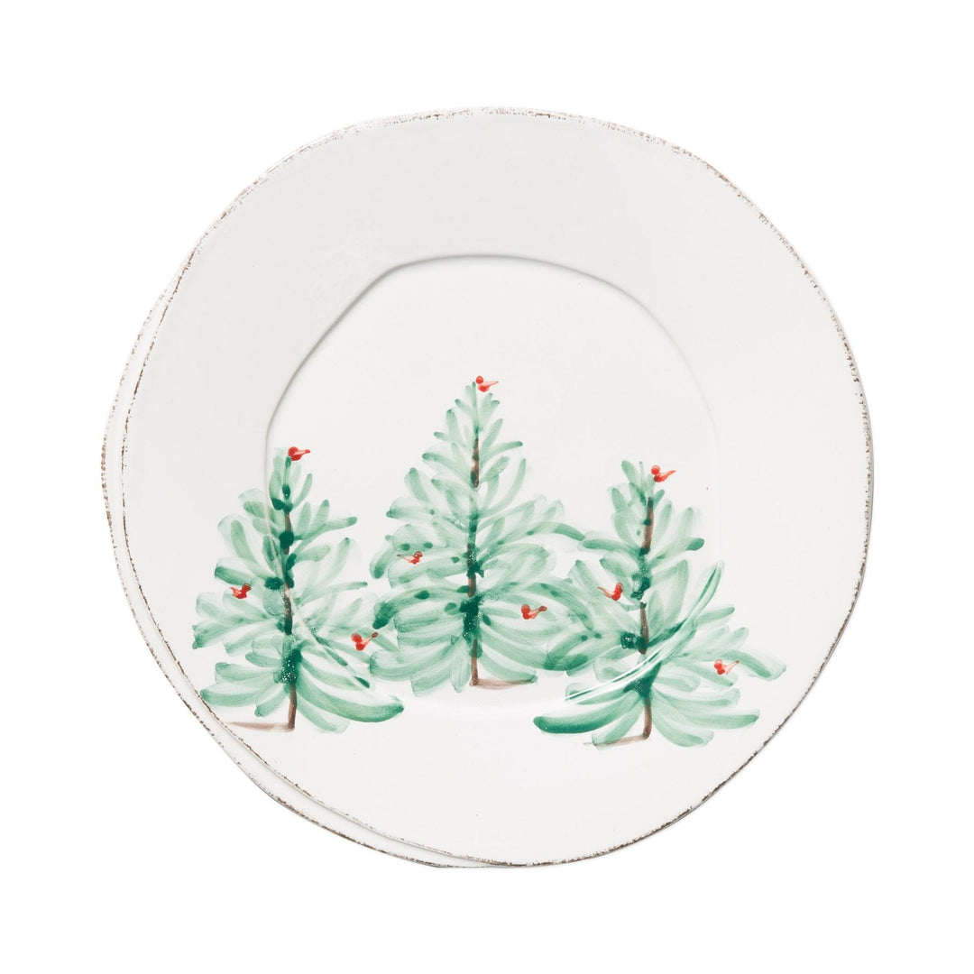 YOUNG/SALTER: LASTRA HOLIDAY EUROPEAN DINNER PLATE