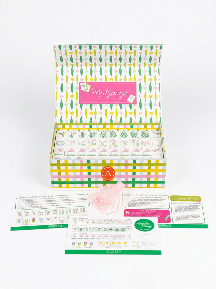 GARDEN PARTY MAHJONG SET