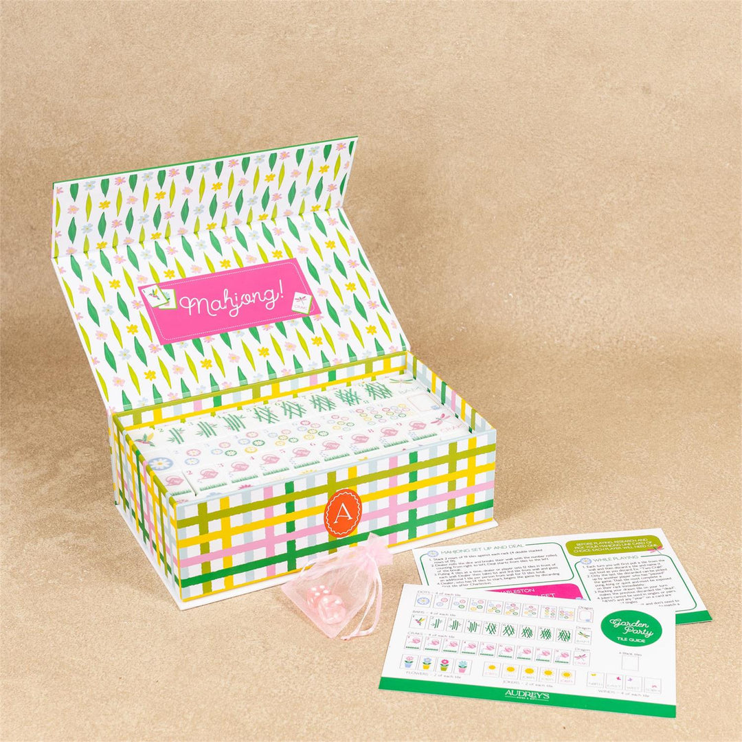 GARDEN PARTY MAHJONG SET