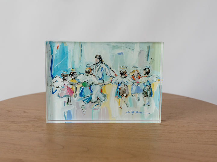 DANCING WITH JESUS ACRYLIC BLOCK