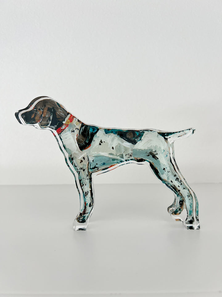 GERMAN SHORT HAIRED POINTER ACRYLIC BLOCK