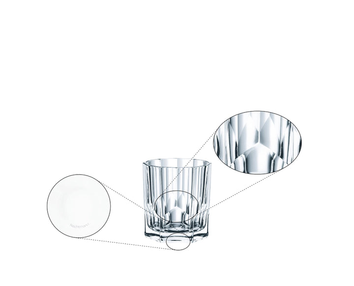 ASPEN WHISKEY TUMBLER GLASS SET