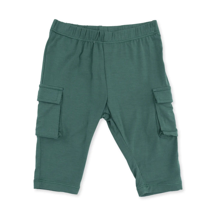Angel Dear Pointer Pups and Duck Buddies Polo with Cargo Pant alternate outfit view highlighting the coordinated styling