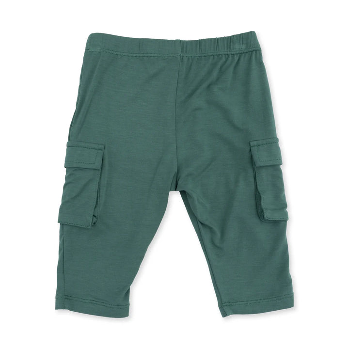 Angel Dear Pointer Pups and Duck Buddies Polo with Cargo Pant close-up product detail showing the pointer pups and duck buddies polo with cargo pant design