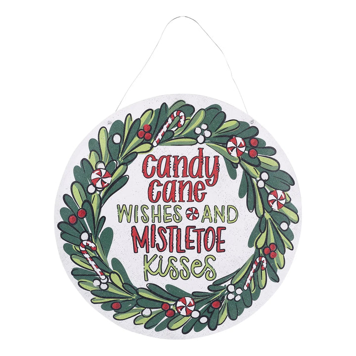 CANDY CANE WISHES/FALL LEAVES BURLEE