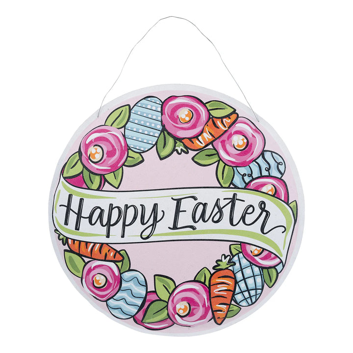 HAPPY EASTER/FUN IN THE SUN REVERSIBLE BURLEE DOOR HANGER