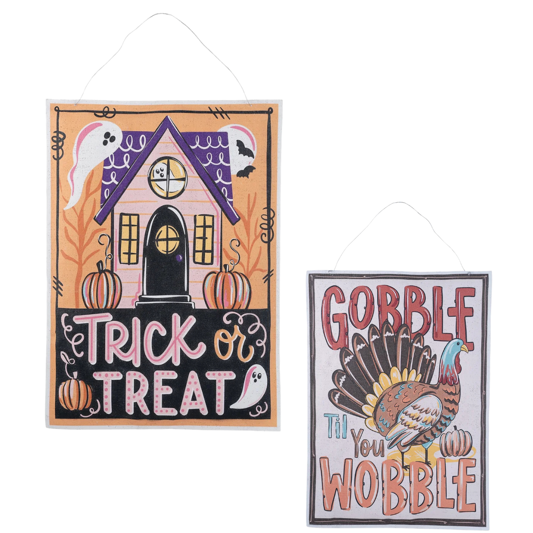 TRICK OR TREAT HOUSE/GOBBLE TIL YOU WOBBLE BURLEE