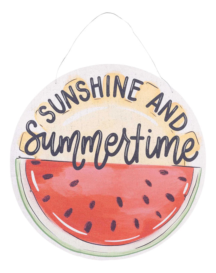 AMERICANA/WATERMELON REVERSIBLE BURLEE