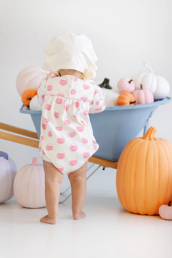VINTAGE PREP PUMPKIN PAILS PINK PENNYS PLAY BUBBLE