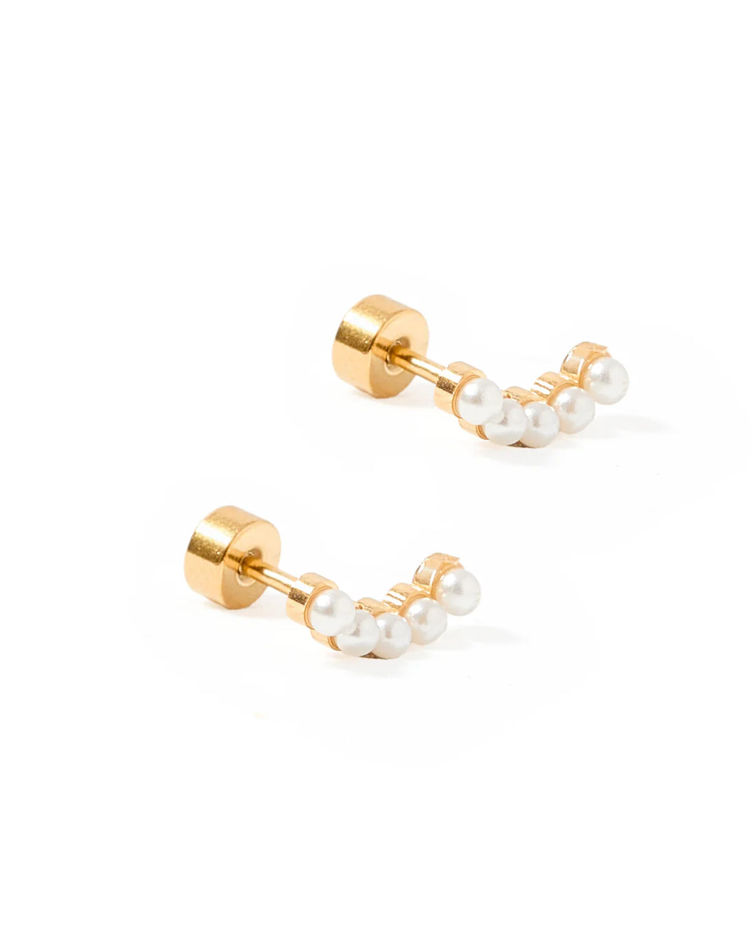 SCREWBACK STUD EARRING