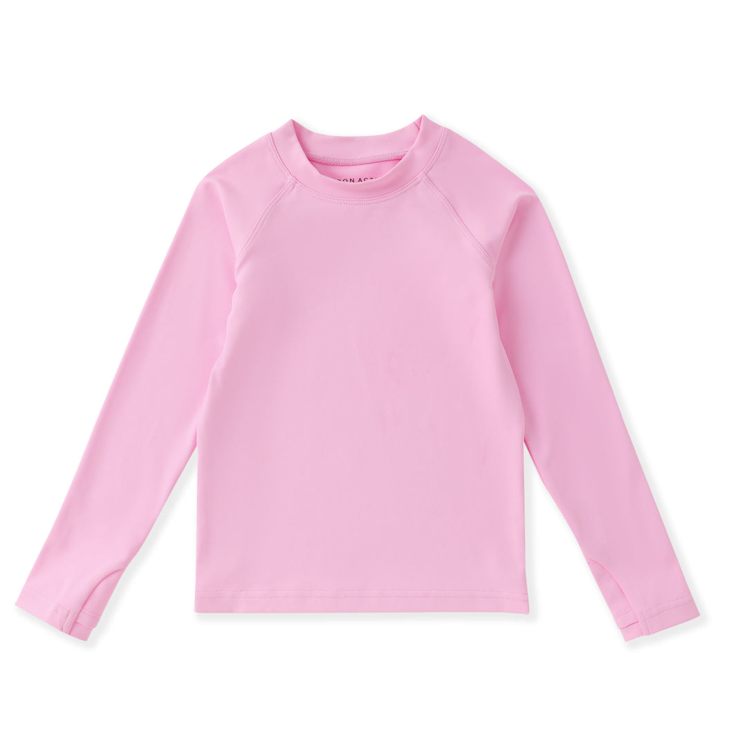 BUBBLEGUM PINK TOP WITH FINGER HOLE