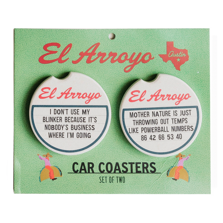 EL ARROYO CAR COASTER SET