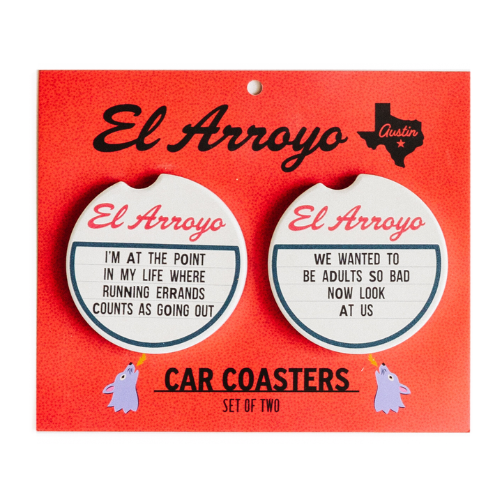 EL ARROYO CAR COASTER SET