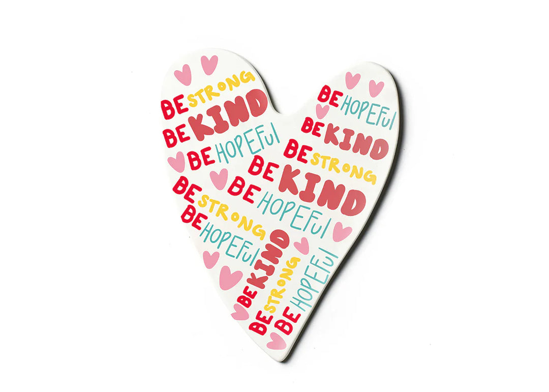BIG SAINT JUDE ATTACHMENT HEART "BE STRONG"