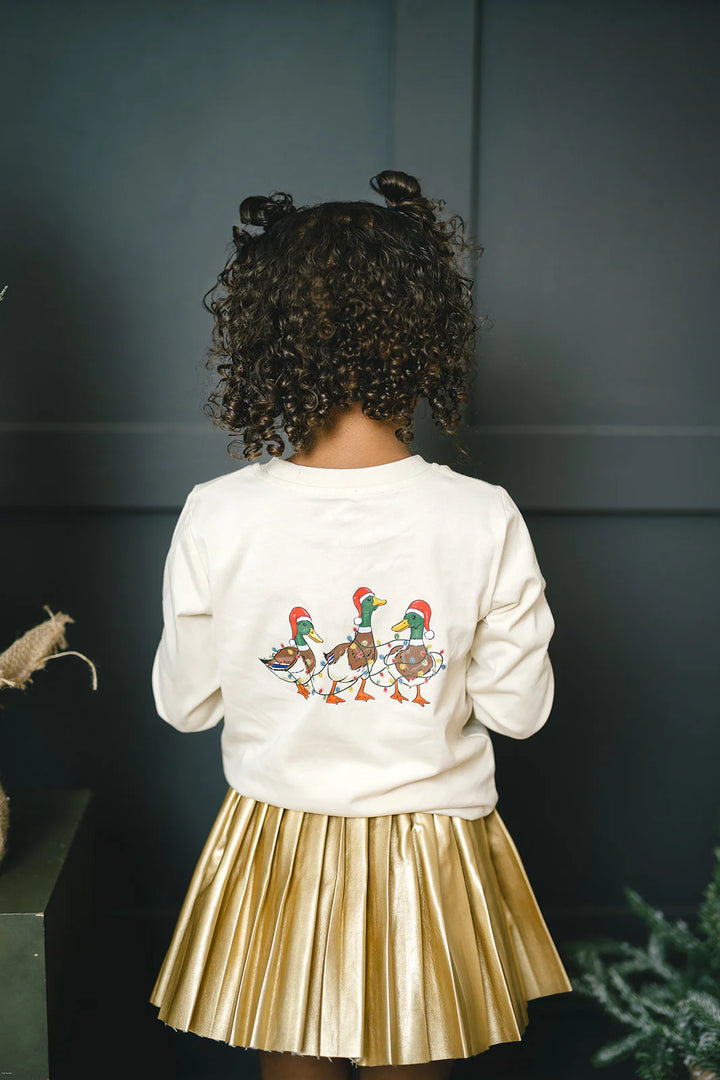 DUCK THE HALLS LONG SLEEVE TEE