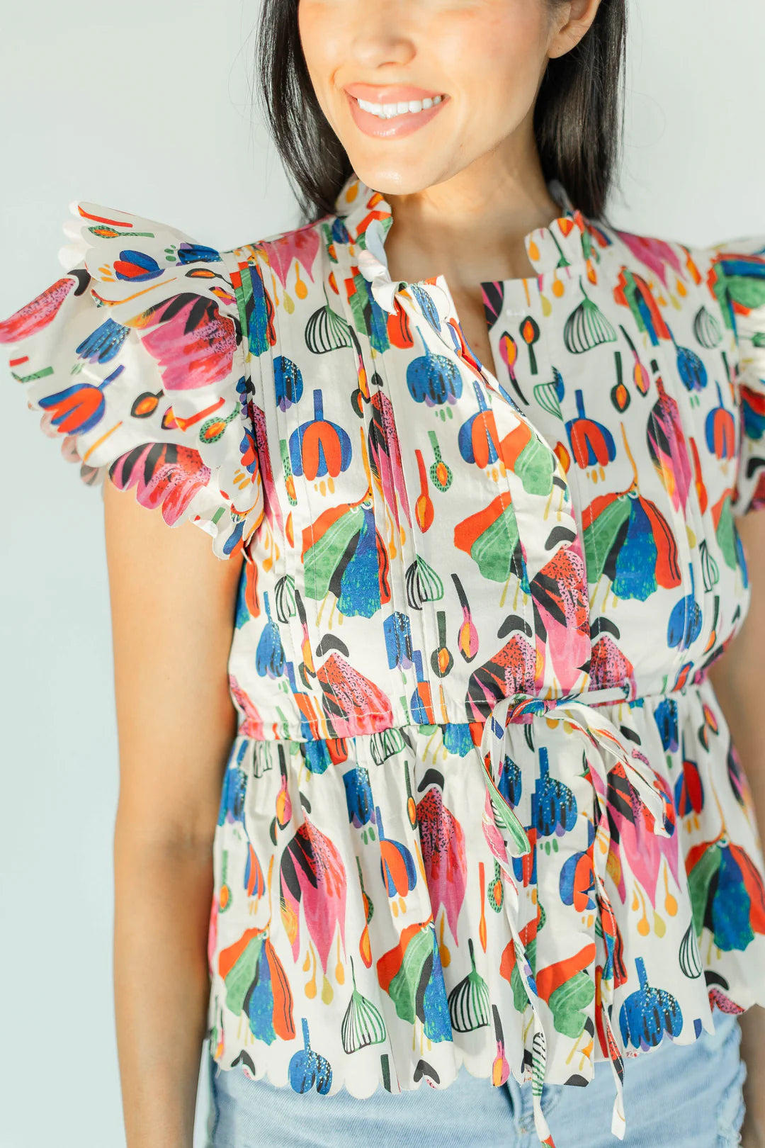 MARIE´: PERCY BLOUSE | WILDFLOWER