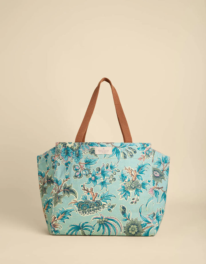 BRIDGE STREET BLUE SHOP TOTE