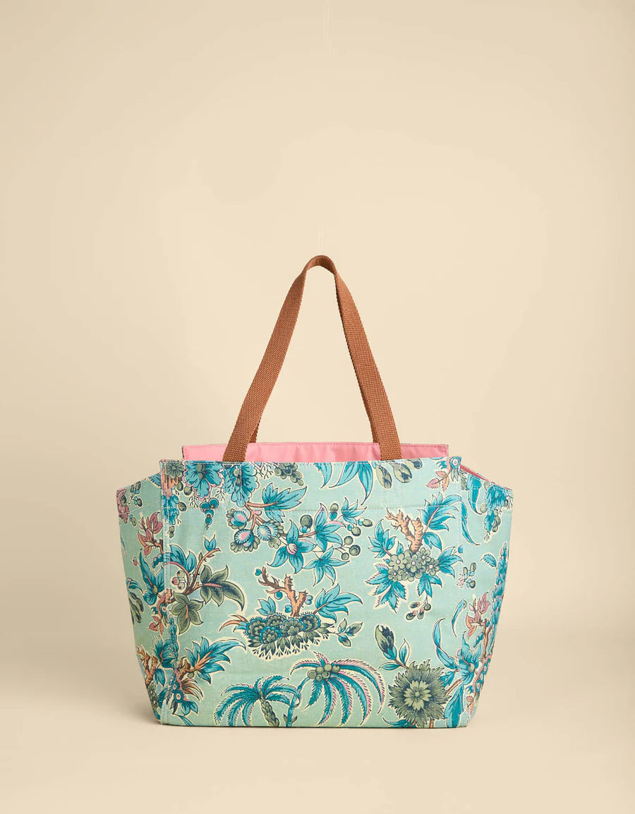 BRIDGE STREET BLUE SHOP TOTE