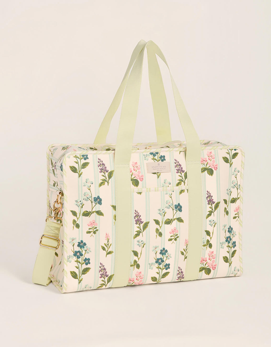 GETAWAY TRAVEL DUFFLE BLOOMING STRIPE