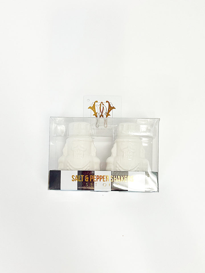 NUTCRACKER SALT & PEPPER BOX SET
