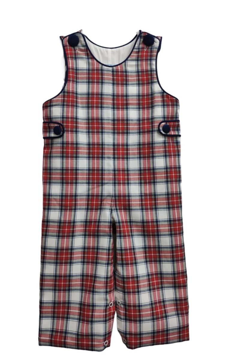 RED PLAID LONGALL