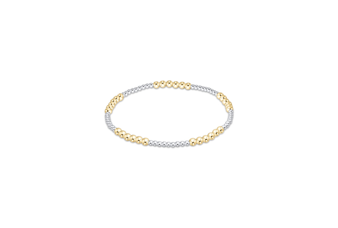 BLISSFUL MIXED METAL 3MM BRACELET