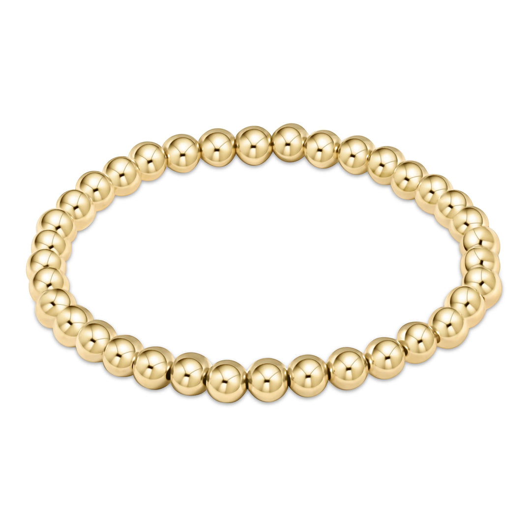 CLASSIC GOLD 5MM BEAD BRACELET