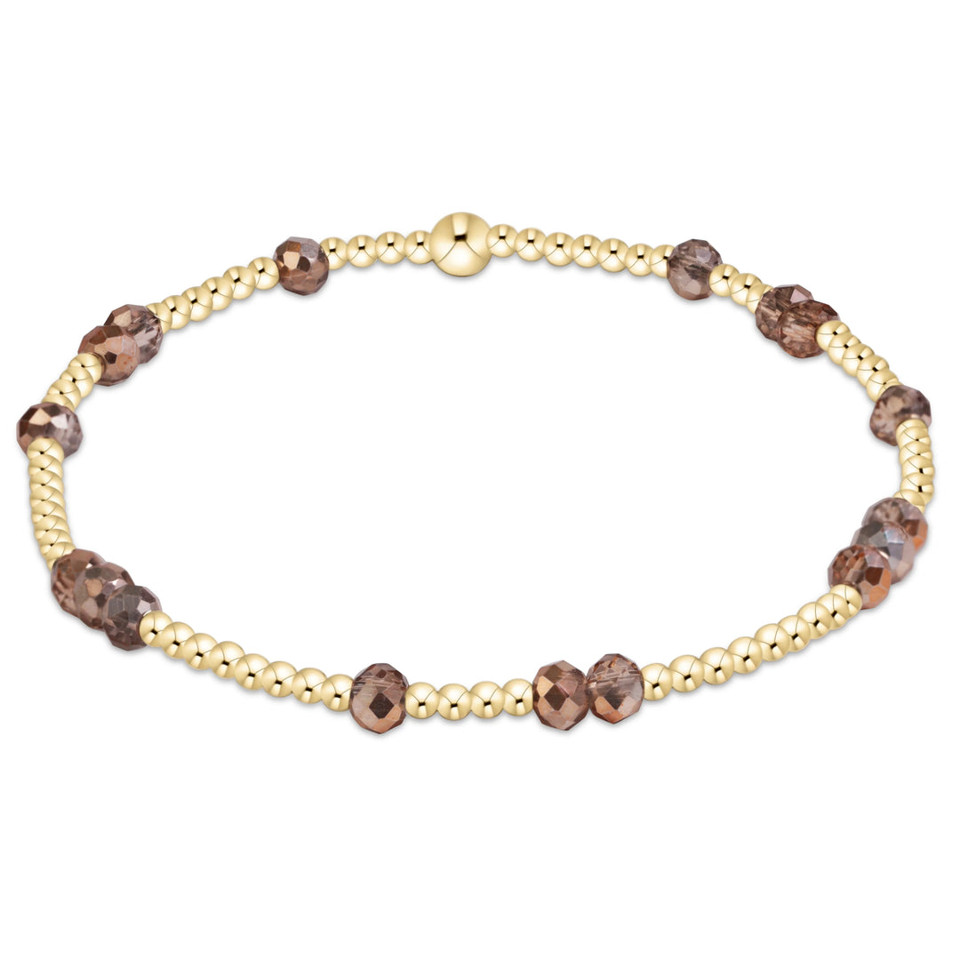 GAMEDAY FLIRTY HOPE UNWRITTEN BRACELET - GOLD LUSTER