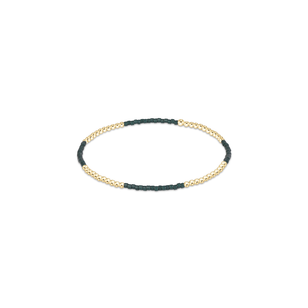 GAMEDAY HOPE BLISSFUL BRACELET - DARK GREEN