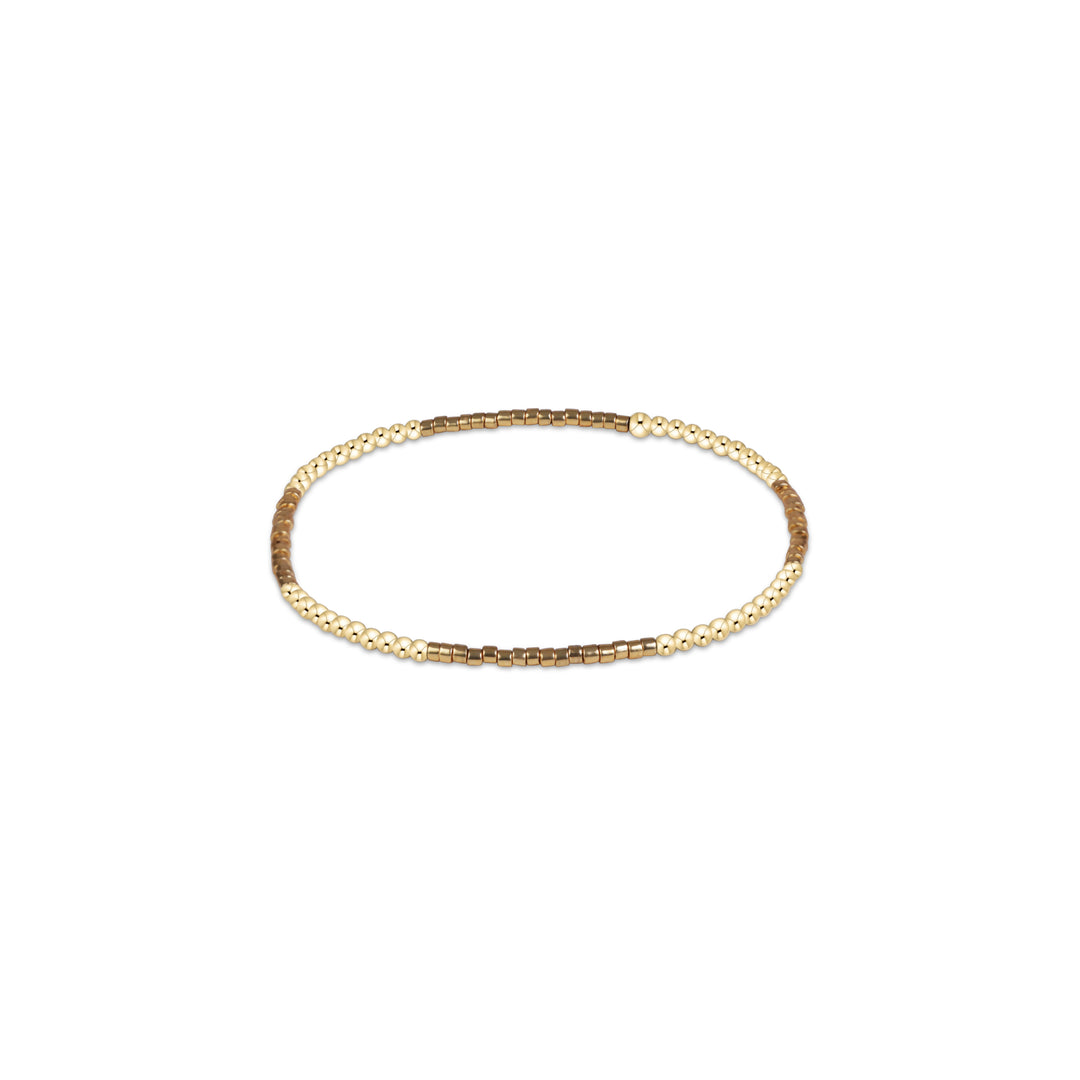 GAMEDAY HOPE BLISSFUL BRACELET - GOLD LUSTER