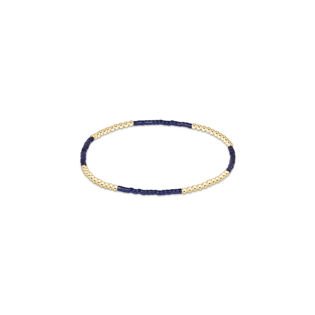 GAMEDAY HOPE BLISSFUL BRACELET - NAVY