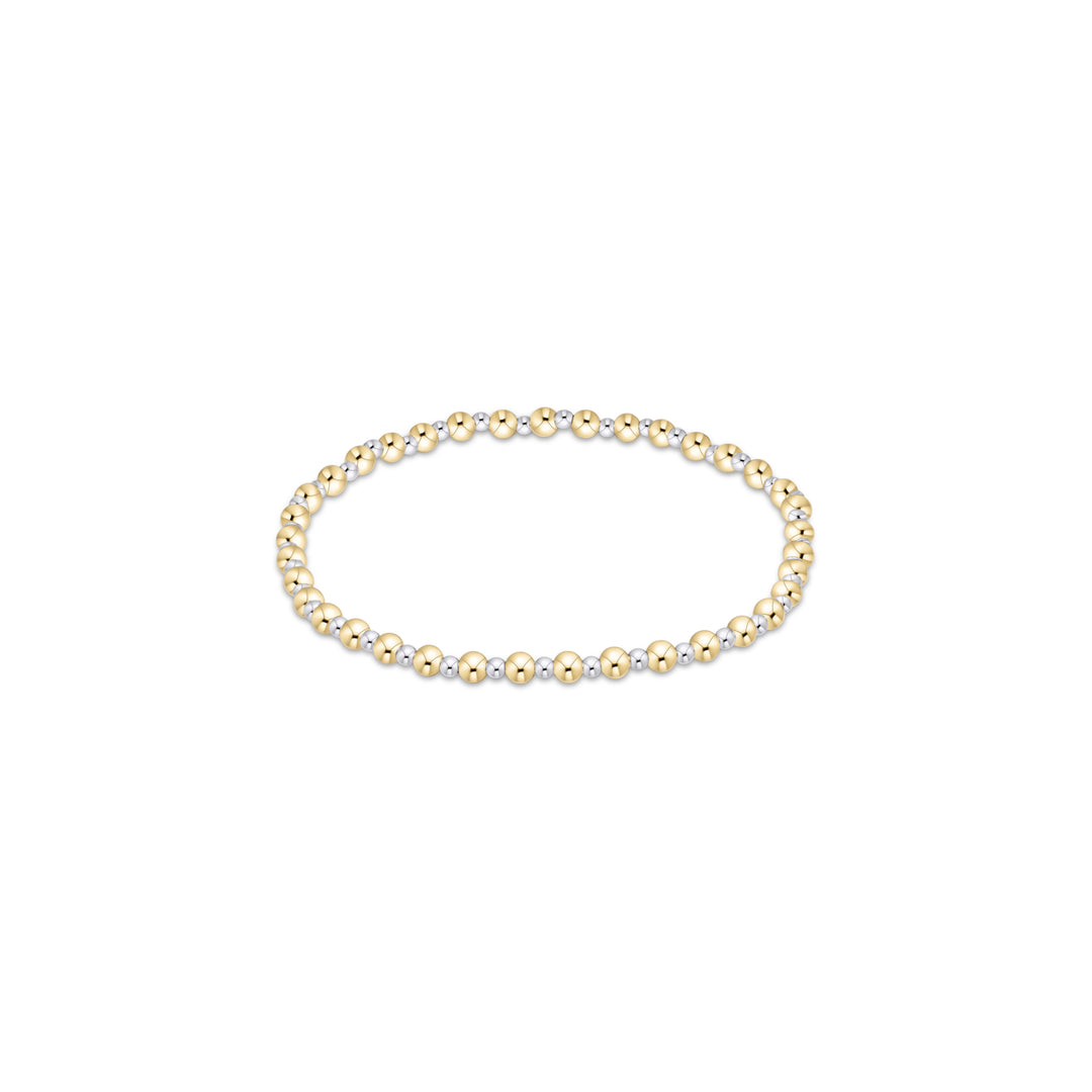 GRATEFUL MIXED METAL 3MM BRACELET