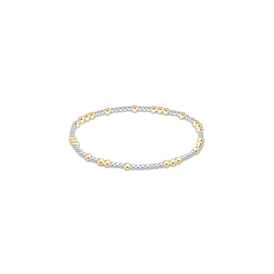 HOPE UNWRITTEN MIXED METAL 3MM BRACELET