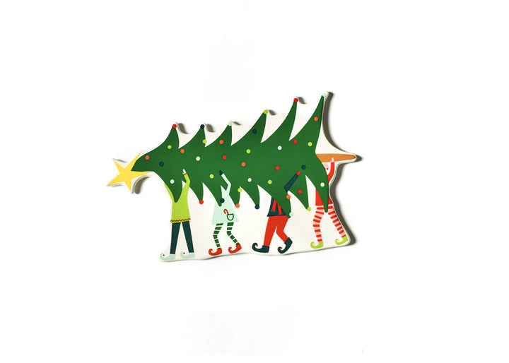 ELVES CARRYING CHRISTMAS TREE BIG ATTACHMENT