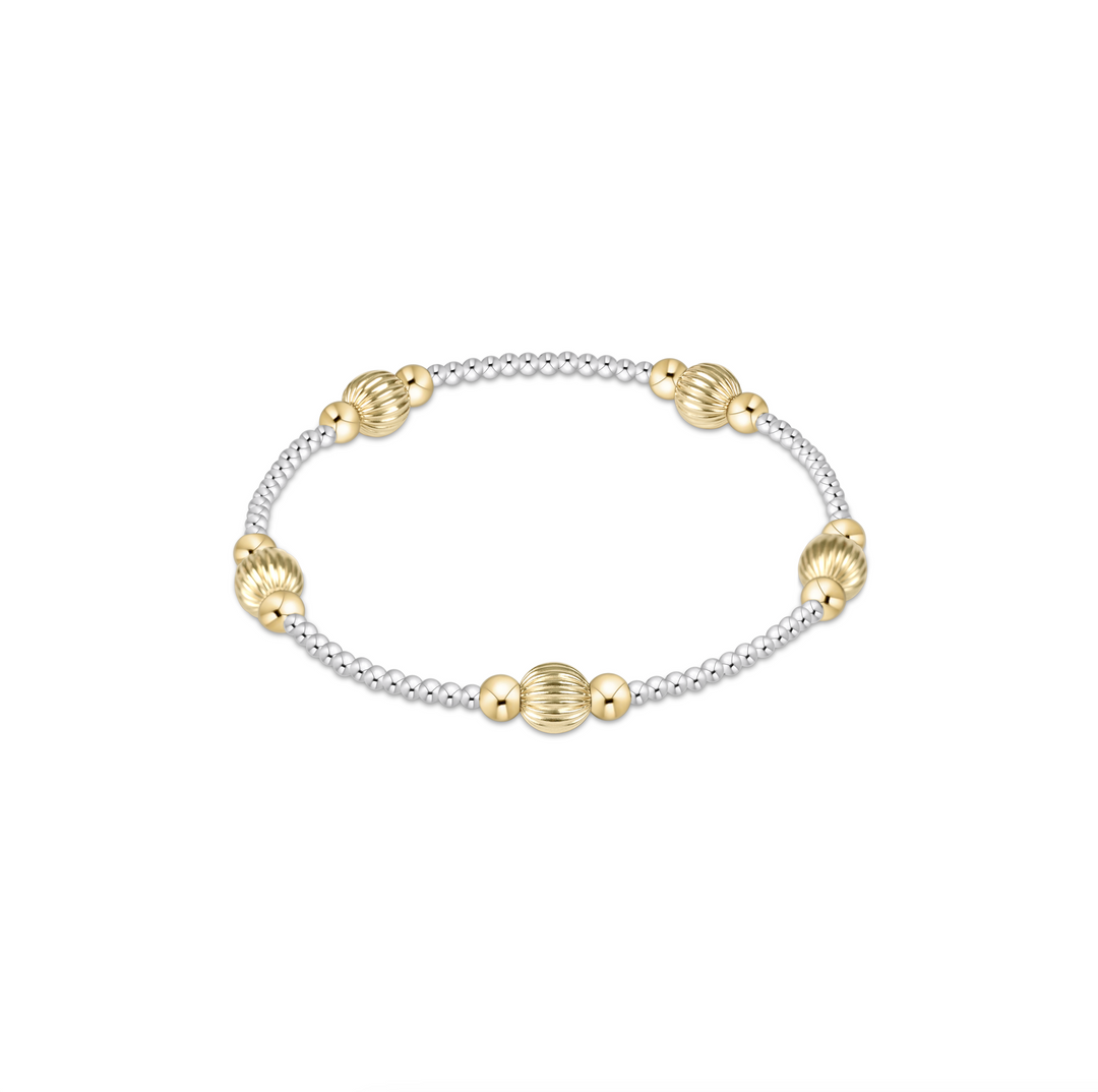 PURPOSE DIGNITY 6MM MIXED METAL BRACELET