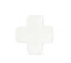 16" Necklace Gold - Signature Cross Small Off-White | Enewton Beaded Jewelry | Walker Boutique